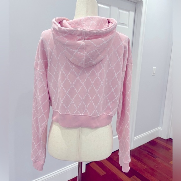 Roadies all over print hoodie in pink - Picture 5 of 10